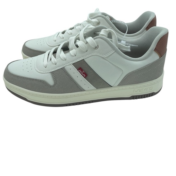 Levi's Other - Levi's Men's White and‎ Gray Sneakers